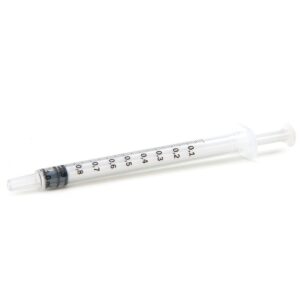 1 mL Graduated Syringe (6 pcs)