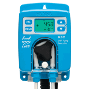 Pool Line ORP Controller and Dosing Pump - BL101-Meter, probe and in-line mounting kit