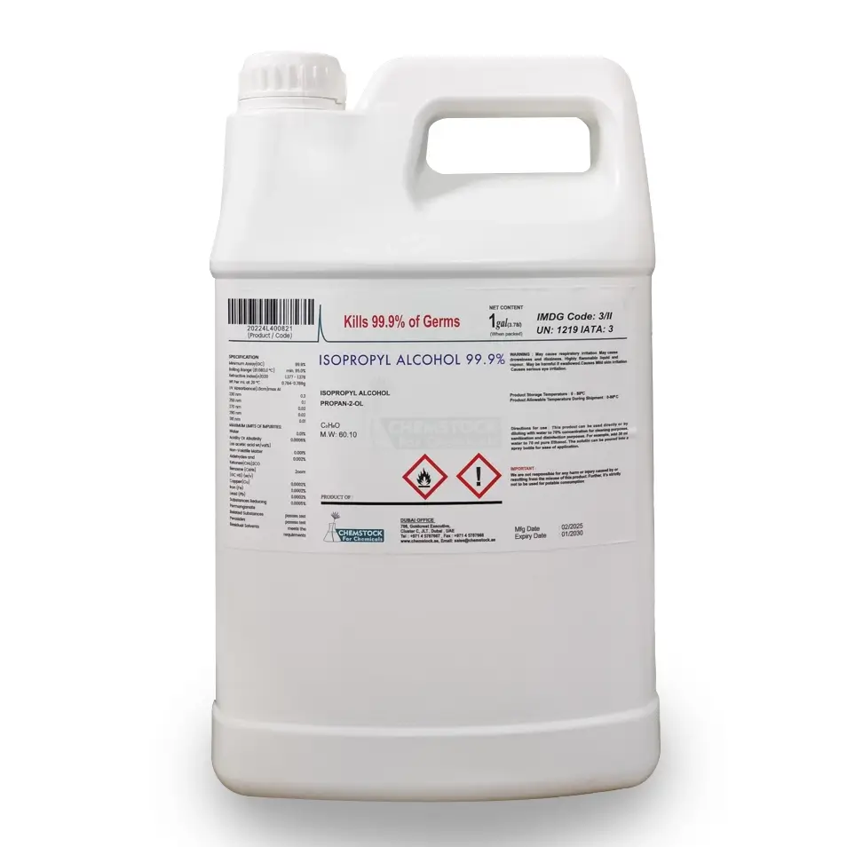 Isopropyl Alcohol Supplier in UAE