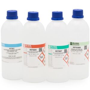 General pH Calibration Bundle, pH 4 & 7 (Bottles) - HI547-11PB