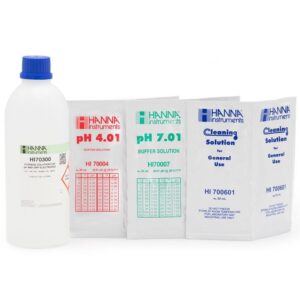 General pH Calibration Bundle, pH 4 & 7 (Sachets) - HI547-11PS