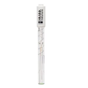 Flat Tip pH Electrode for Pulp and Paper with Quick Connect DIN Connector - HI14143