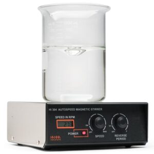 Auto-Reverse Stainless Steel Cover Mini-Stirrer with Tachometer (2.5L) - HI304N-1
