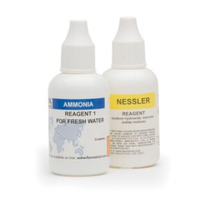 Ammonia Test Kit for Fresh Water Replacement Reagents (100 tests) - HI38049-100
