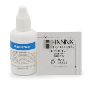 Silica Chemical Test Kit Replacement Reagents (100 tests) - HI38067-100