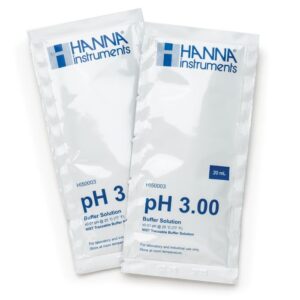 pH 3.00 Technical Calibration Buffer Sachets (25 x 20mL) - HI50003-02