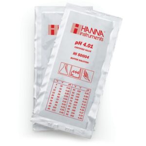pH 4.01 Technical Calibration Buffer Sachets (10 x 20mL) - HI50004-01