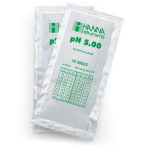 pH 5.00 Technical Calibration Buffer Sachets (25 x 20mL) - HI50005-02