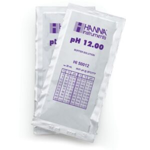 pH 12.00 Technical Calibration Buffer Sachets (25 x 20mL) - HI50012-02