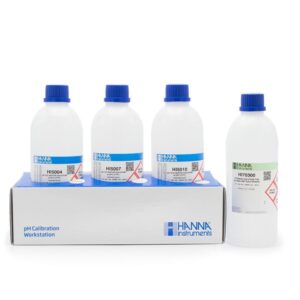 HI54710 pH 4.01, 7.01 and 10.01 Technical Calibration Solutions (3 x 500 mL)