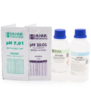 pH Calibration Bundle for Testers, pH 7 & 10 - HI5710-11T