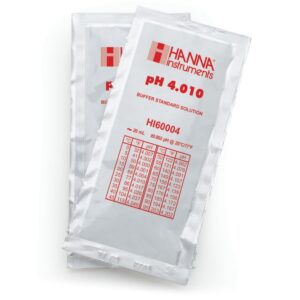 HI60004-02 pH 4.010 Millesimal Buffer Solution (25 x 20 mL) Sachets
