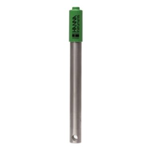 Titanium Body pH Electrode for Plating Baths with quick connect DIN Connector - HI629113