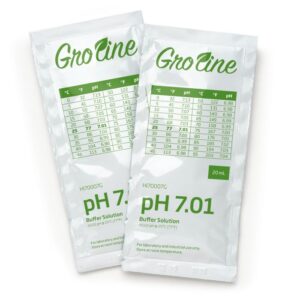 GroLine pH 7.01 Buffer Sachets, (25 x 20 mL) - HI70007G