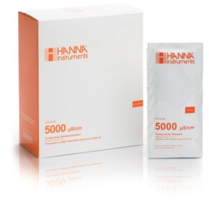 HI70039P 5000 µS/cm Conductivity Standard (25 x 20mL)