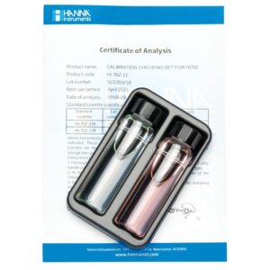 Free Chlorine Ultra Low-Range Checker® HC Calibration Check Set - HI762-11