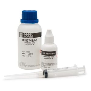 Tartaric Acid Analysis Reagents Kit (20 tests) - HI83748U-20