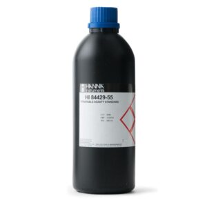 Pump Calibration Standard for Titratable Acidity in Dairy Mini Titrator - HI84429-55