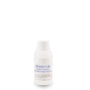 Low Range Titrant for Titratable Alkalinity in Water Mini Titrator - HI84431-50U