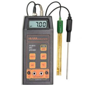 Portable pH/mV/°C Meter with Recorder Output – HI8915