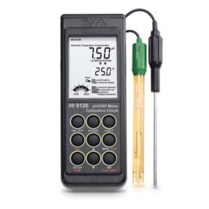 Waterproof Portable pH/mV Meter with CAL Check™ - HI9126