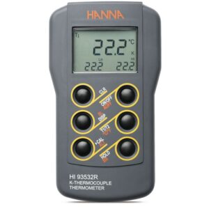 Dual Input K-Type Thermocouple Thermometer - HI93532