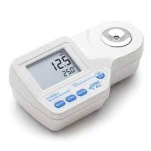 Digital Refractometer for % Brix and Potential Alcohol (% V/V) Analysis in Wine, Must and Juice - HI96813