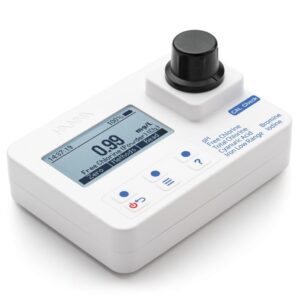 Bromine, Chlorine, Cyanuric Acid, Iodine, Iron, and pH Portable Photometer with CAL Check – HI97101