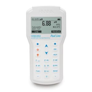 Pool Line Multiparameter Waterproof Portable pH/ ORP/EC/Temperature Meter - HI981954