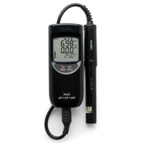 Portable Waterproof pH/EC/TDS Meter (High Range) - HI991301