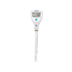 HI9810462 HALO2 Wireless Refillable pH Tester for Lab with Built-in Specialized Electrode